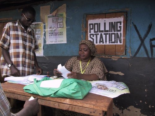 Bild Oskar Lehner Wahlen in Afrika